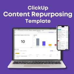 ClickUp Content Repurposing Template