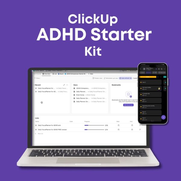 ClickUp ADHD Starter Kit