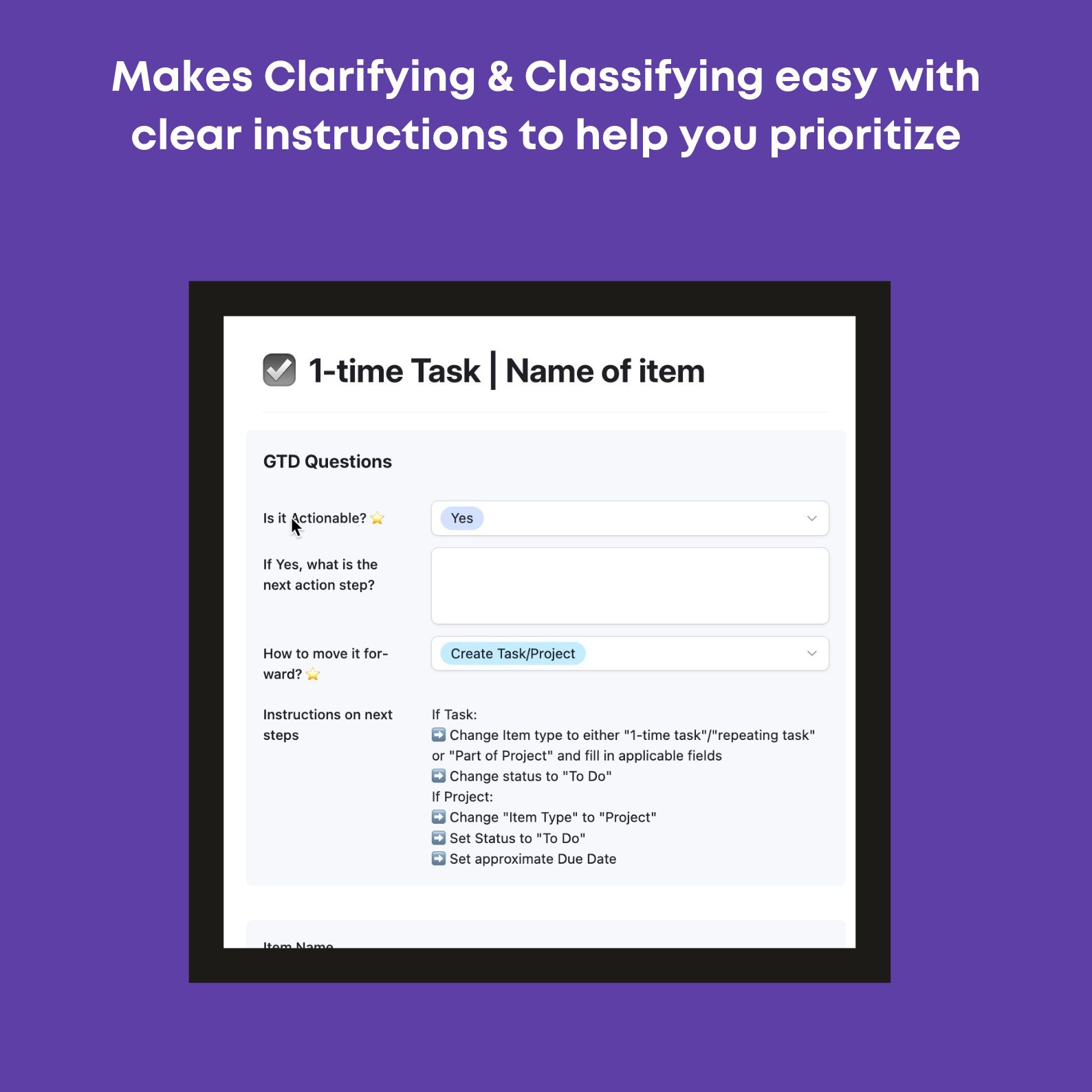 Airtable - GTD Task Template and App - Image 9