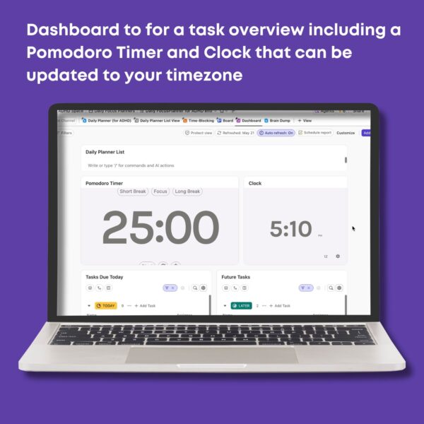 ADHD productivity ClickUp Starter Kit - Image 3