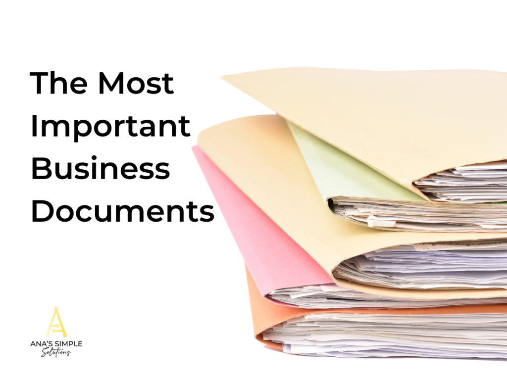 Business Document Folders