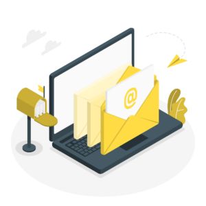 Computer and email image